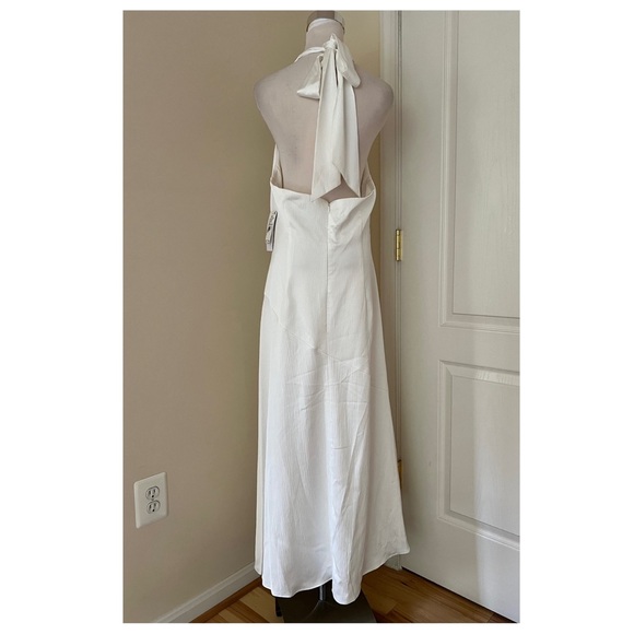 Aidan by Aidan Mattox Halter Midi Dress - Picture 6 of 16